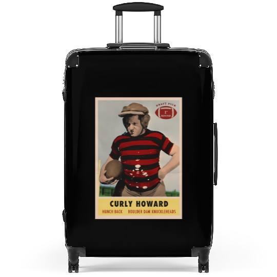 Curly - Knuckleheads Football Card Suitcases