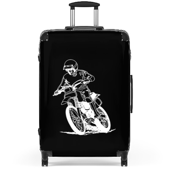 Motorcycle Racing Rider Suitcases