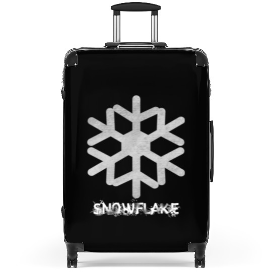 Snowflake Snow Flake Suitcases