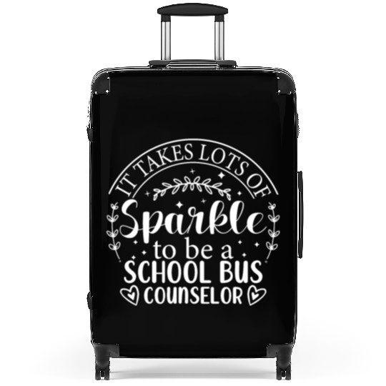 School Counselor Back To School Funny Appreciation Suitcases