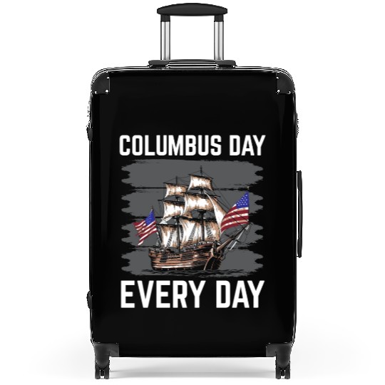 Christopher Columbus Italian American Columbus Day Suitcases