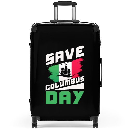 Christopher Columbus Italian American Columbus Day Suitcases