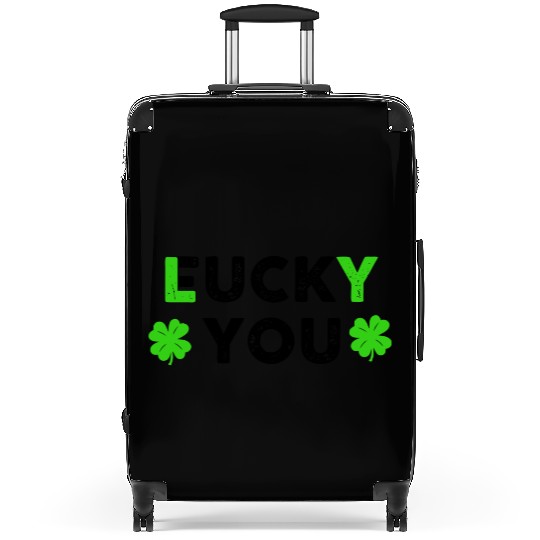 Saint Patrick Lucky You travel nostalgia Suitcases