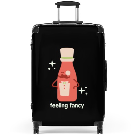 Feeling Fancy aesthetic nature Suitcases