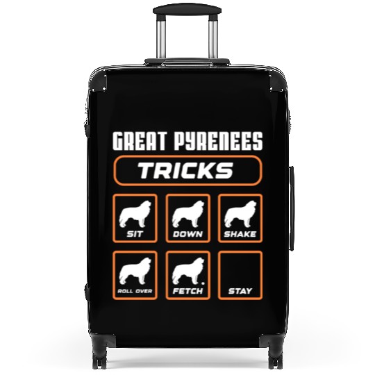 Great Pyrenees Tricks Suitcases