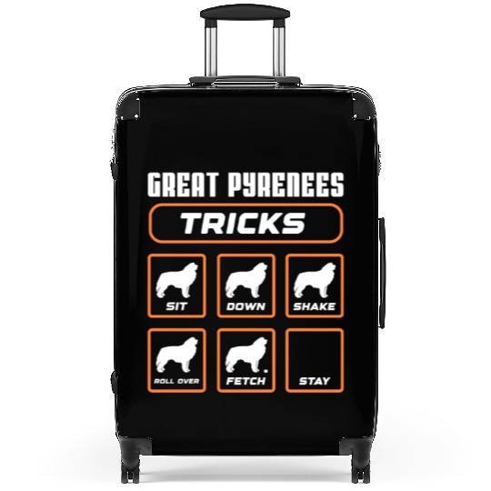 Great Pyrenees Tricks Suitcases