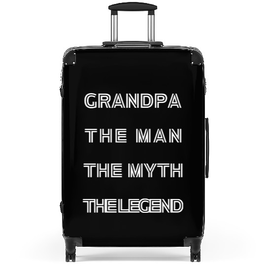 GRANDPA THE MAN THE MYTH THE LEGEND Suitcases