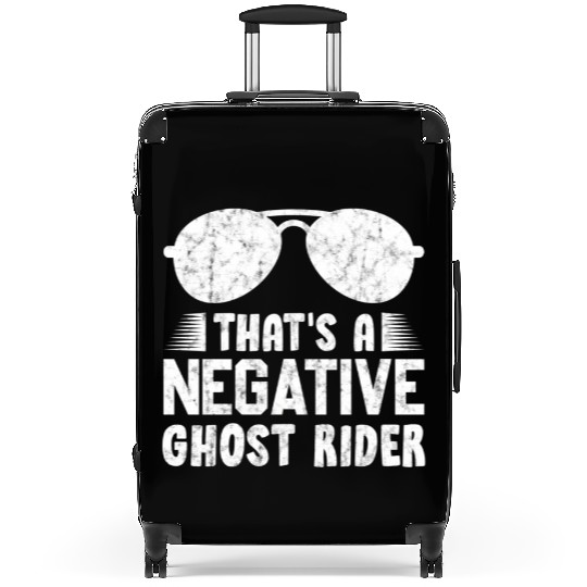 That'S A Negative Ghost Rider Pun For Movie Suitcases