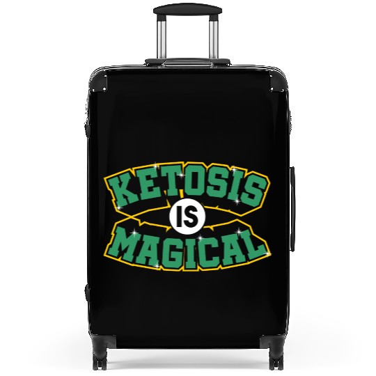 Keto Avocado Lover Ketones Ketosis Bacon Lover Suitcases