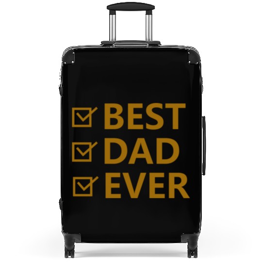 Best Dad Ever Suitcases