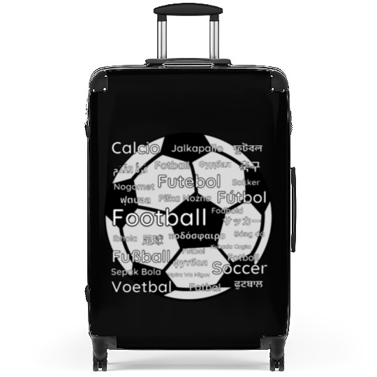 I Love Football Suitcases