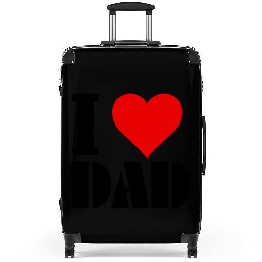 I love Dad | father's day Suitcases