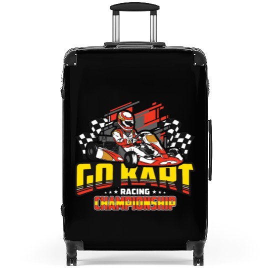 Go Kart Racing Championship Racetrack Kart Racing Suitcases