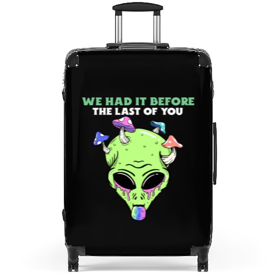 The Last Of Us All Mushroom Infected Green Alien Suitcases
