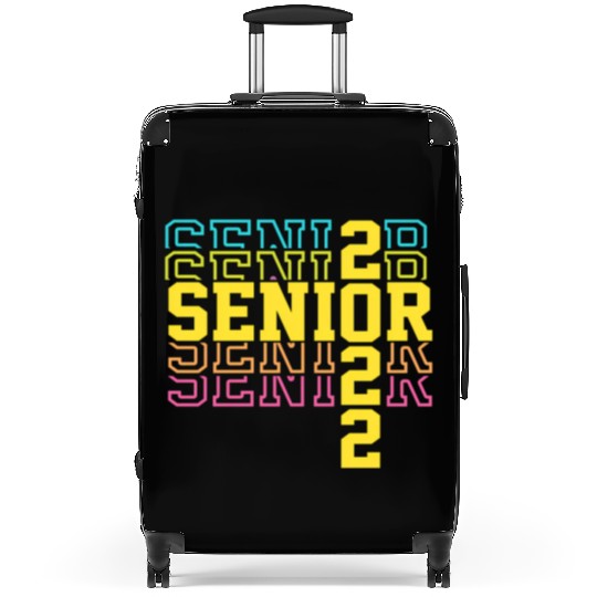 Grad 22 Senior Class Of 2022 Bright Colors Ns Will Suitcases