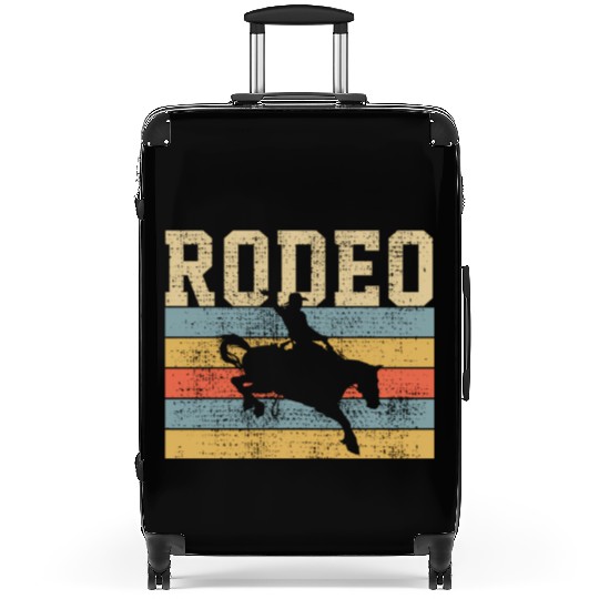 Horse Riding Western Country Suitcases
