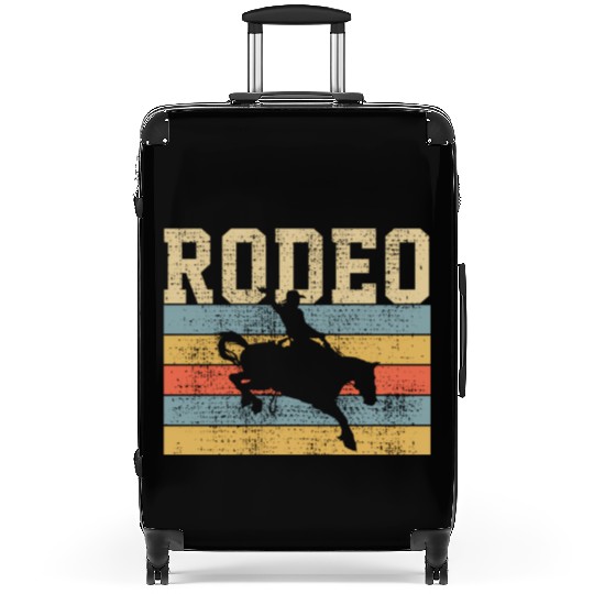 Horse Riding Western Country Suitcases