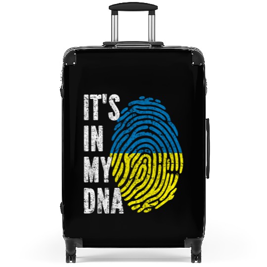It'S In My Dna Ukraine Flag Suitcases