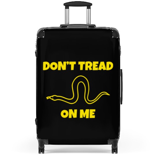 Dont Tread On Me Line Snake Suitcases