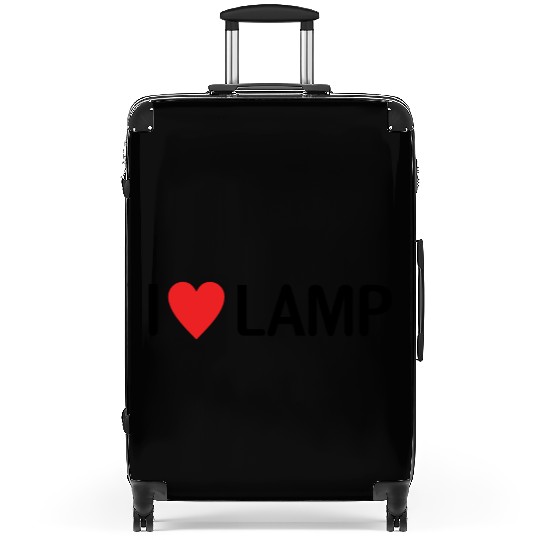 I Love Lamp Suitcases