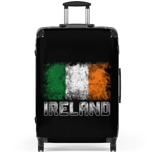St Patrick's Day Patriotic Distressed Irish Flag Suitcases