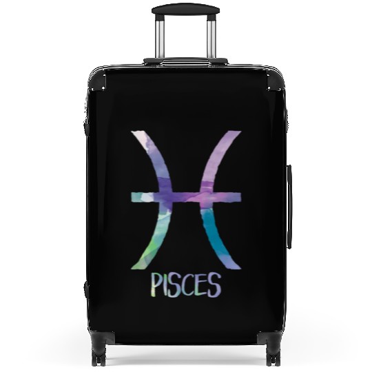 Pisces Zodiac Symbol Astrology Fish Water Sign Suitcases