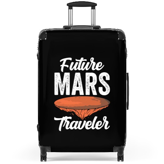 Future Mars Traveler Explorer Planet Space Suitcases