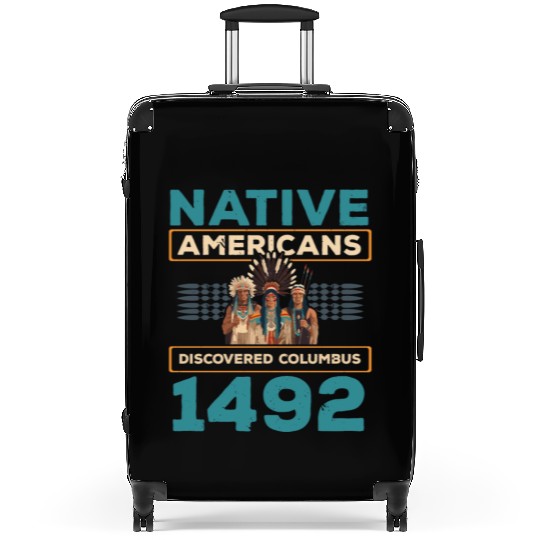 Aboriginal Indians Indigenous Native American Day Suitcases