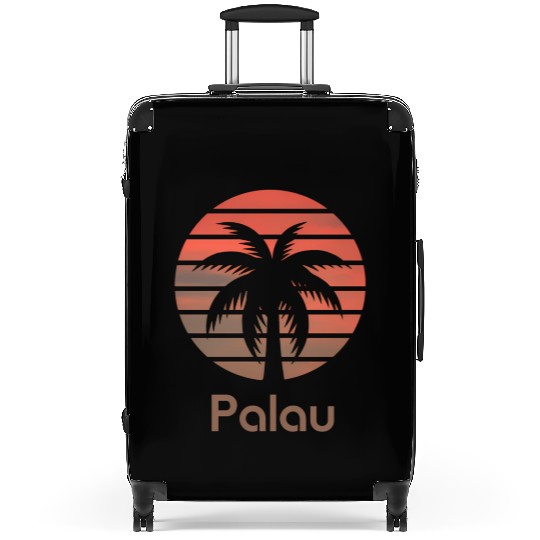 Pacific Travel Vacation Palau Suitcases