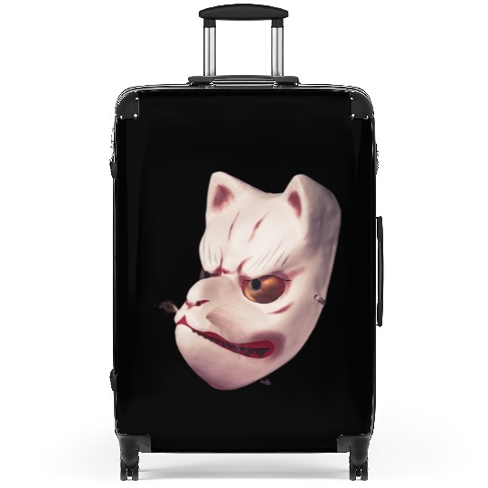 Cute Angry Face Suitcases