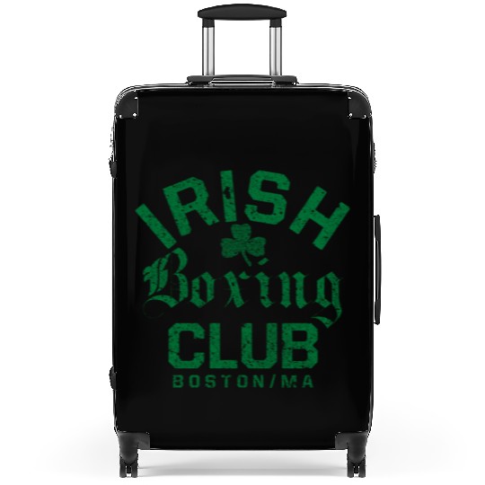 Irish Boxing Club Boston Massachusetts Suitcases