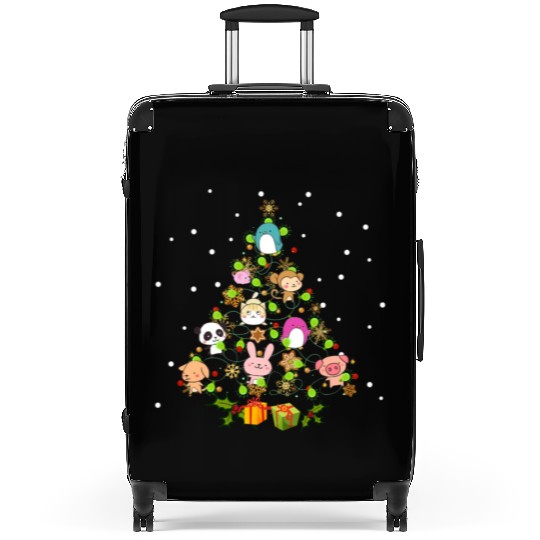 Kawaii Anime Tree Decor Winter Japanese Ornat Swea Suitcases