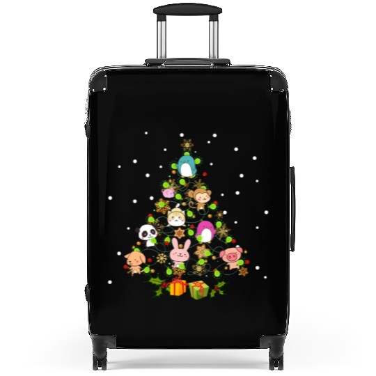 Kawaii Anime Tree Decor Winter Japanese Ornat Swea Suitcases