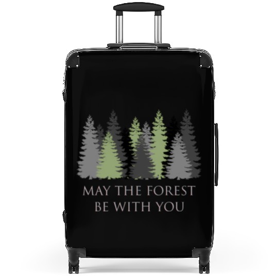 May The Forest Be With You Suitcases