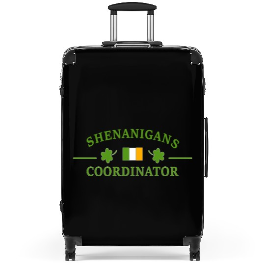 Shenanigans Coordinator Teacher St Patrick'S Day Suitcases