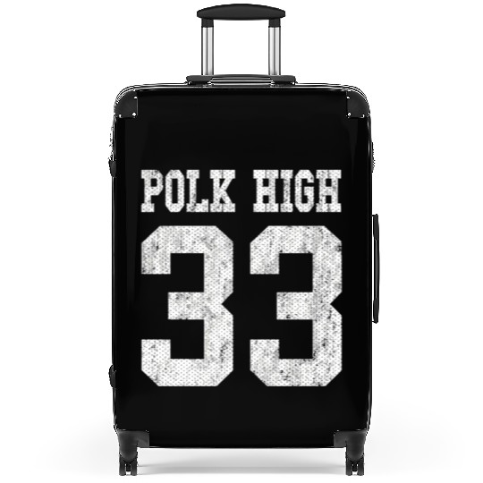 Polk High School Football Jersey 33 Aged Look Suitcases