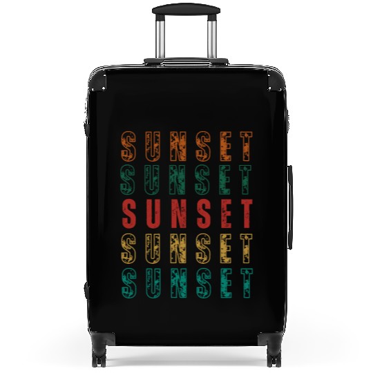 Sunset Suitcases