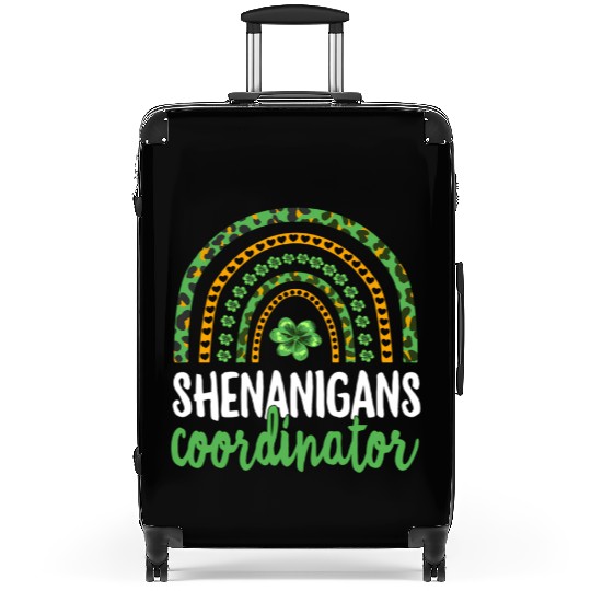 Shenanigans Coordinator Teacher St Patricks Day Suitcases