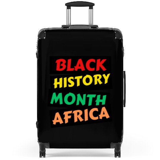 design Suitcases Black History Month Africa