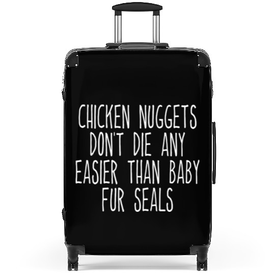 Chicken Nuggets Dont Die Any Easier Than Ba Suitcases