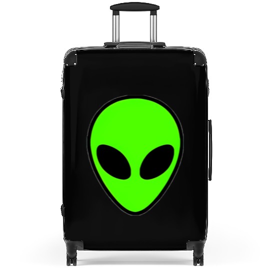 Alien Head Pocket Patch Area 51 Suitcases