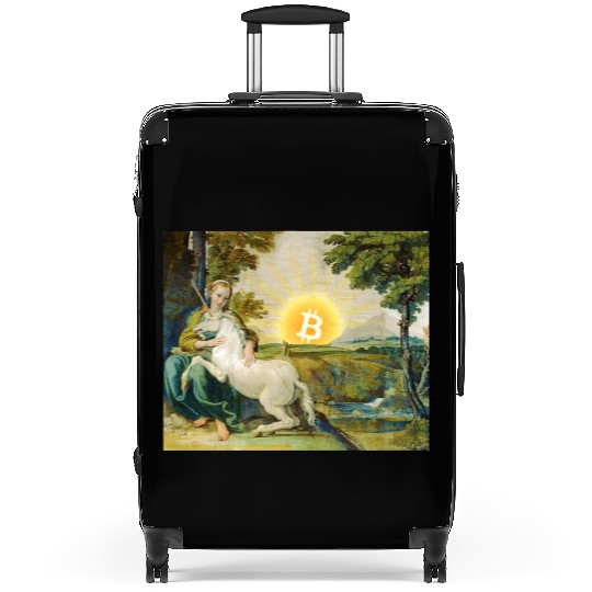 Bitcoin Unicorn Suitcases