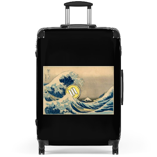 Sol painting art - Sol Crypto Suitcases