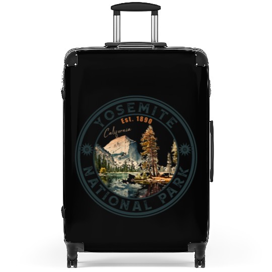 Yosemite National Park Vintage Style Half Dome Suitcases