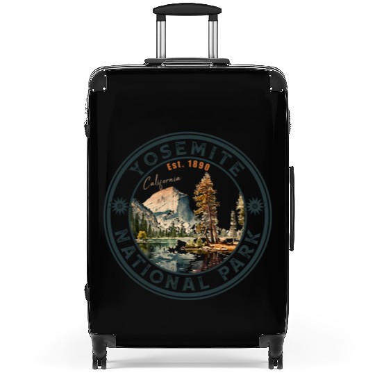 Yosemite National Park Vintage Style Half Dome Suitcases