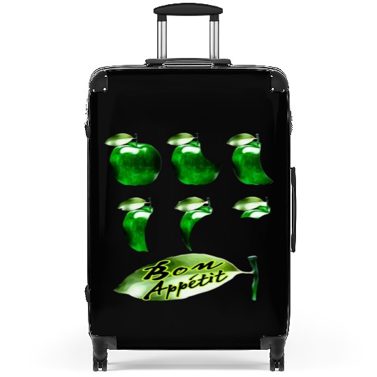 Green Apple Bon appétit Suitcases