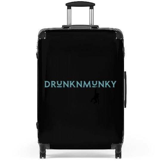 DESIGNdrunknmunky s drunk monkey Suitcases