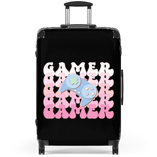 Gamer, Happy Game Day Suitcases