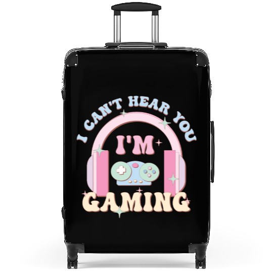 I Can't Hear You I'm Gaming, Happy Game Day Suitcases