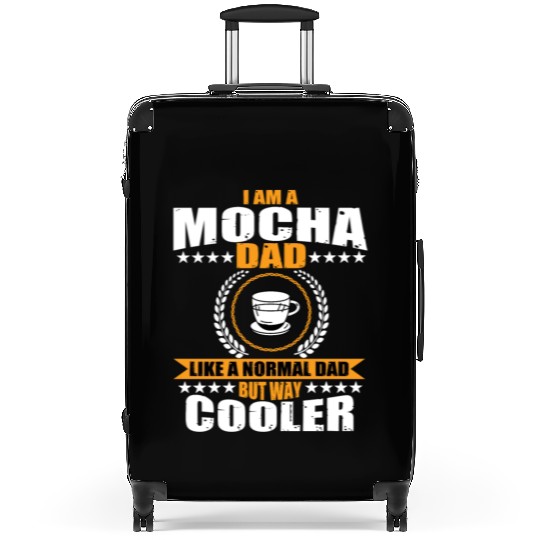 Funny Mocha Coffee Dad Outfit For Men Suitcases